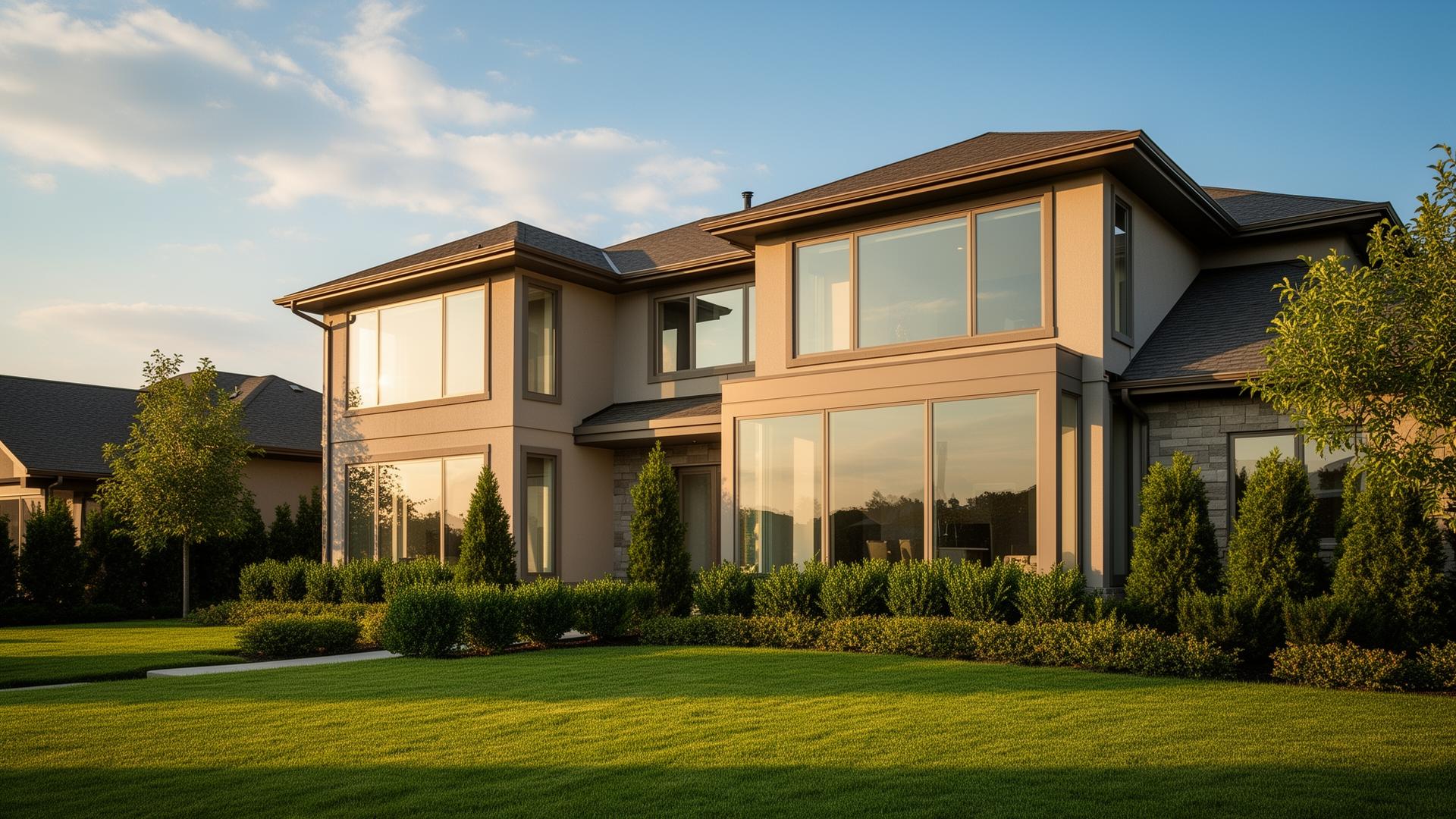 Clean window with a view of Utah Valley's Wasatch mountains